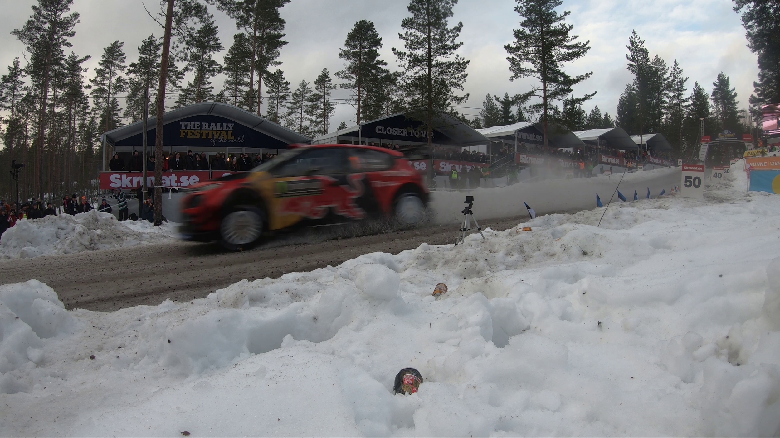 Vlog #22 Rally of Sweden, 41 meter Jump and pit action