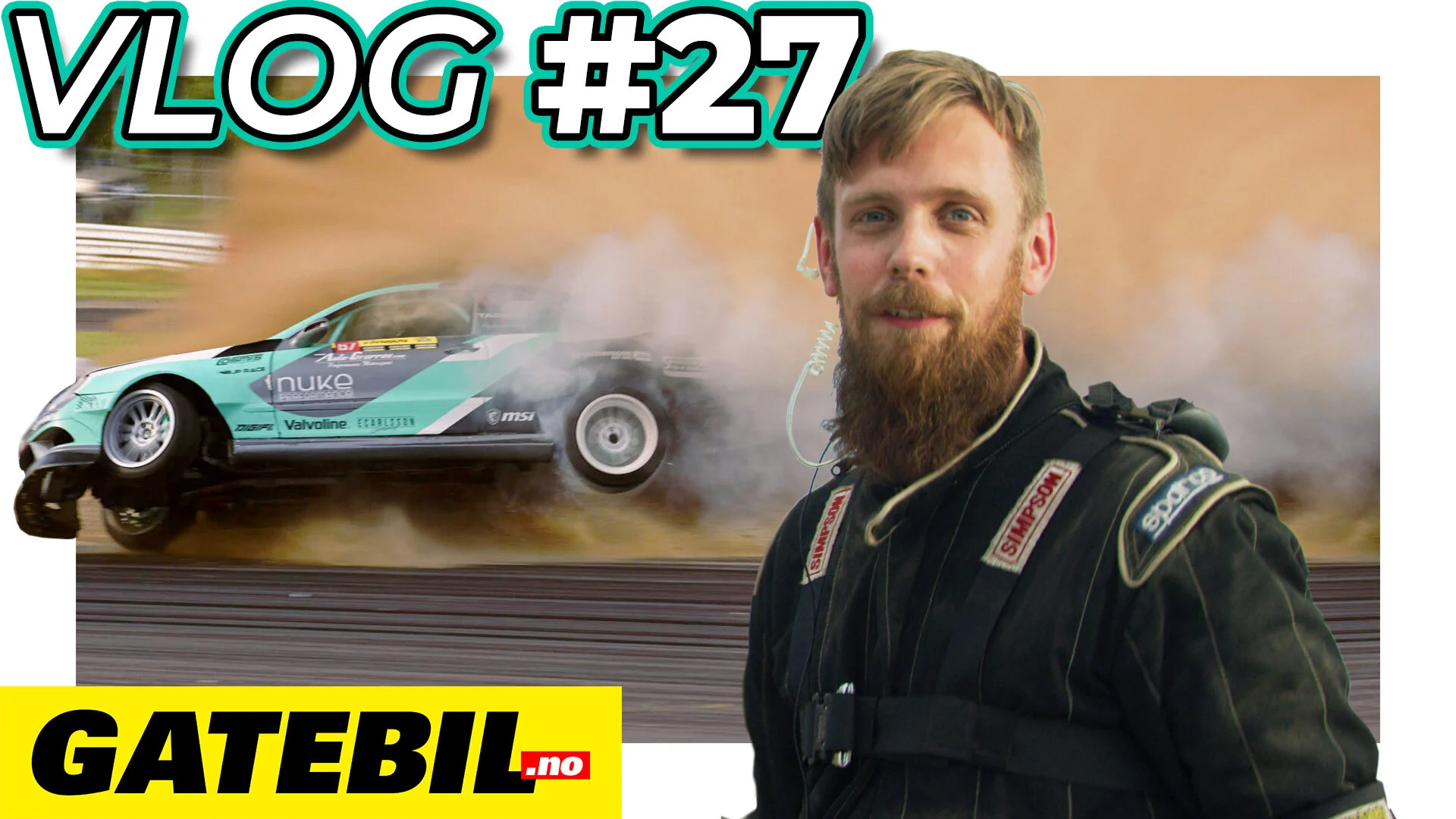 Vlog #27 Gatebil Mantorp 2019 - Big Crash