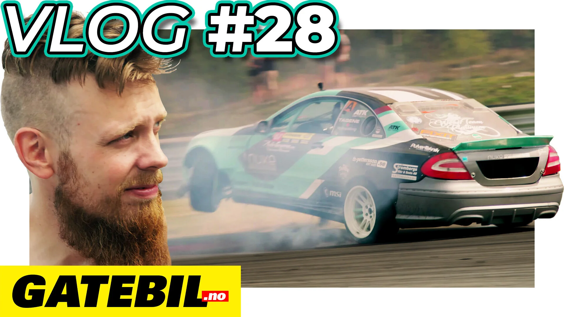 Vlog #28 Gatebil Rudskogen - Super 3 and another Crash!