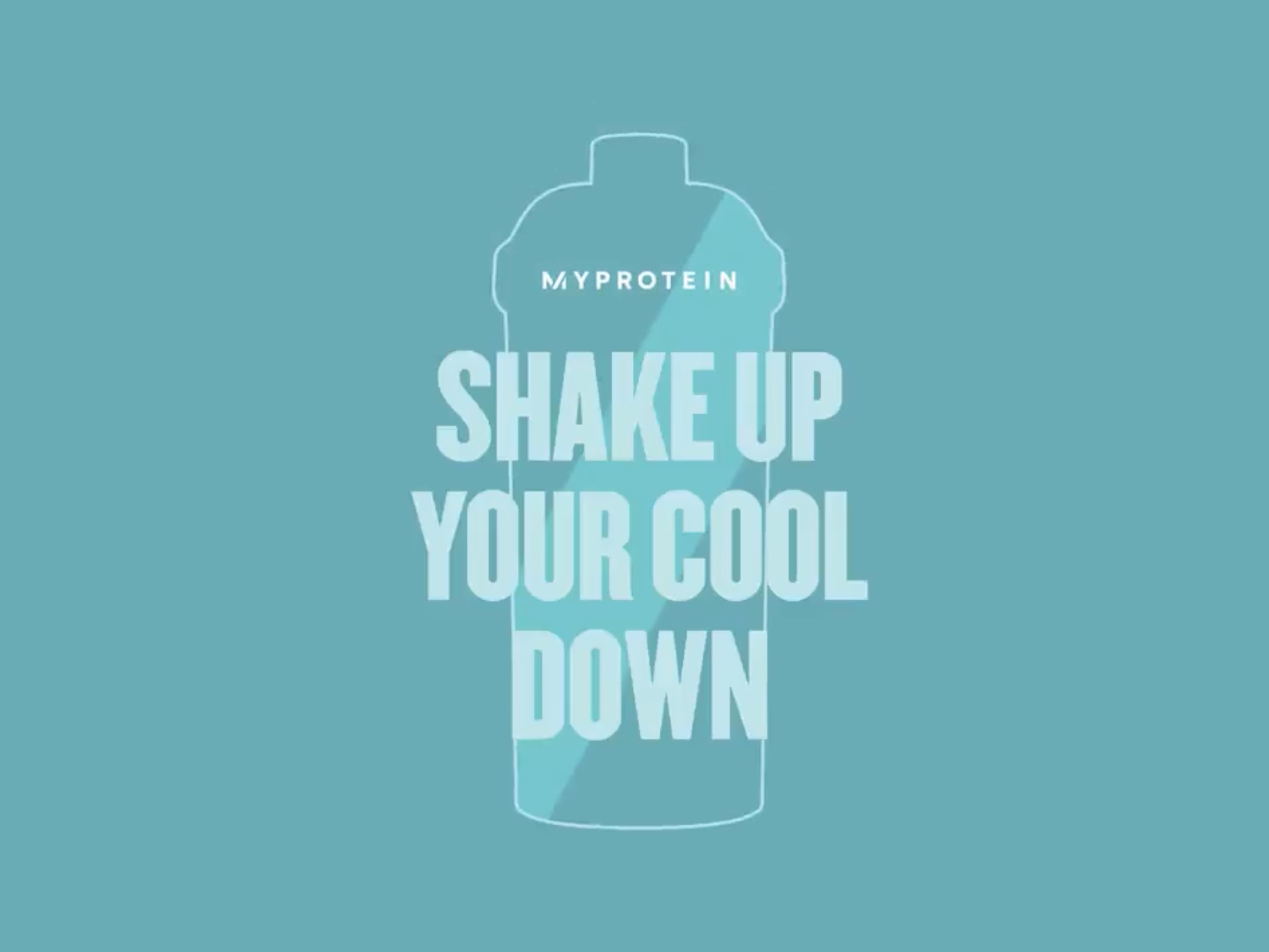 My Protein Shake up your cool down