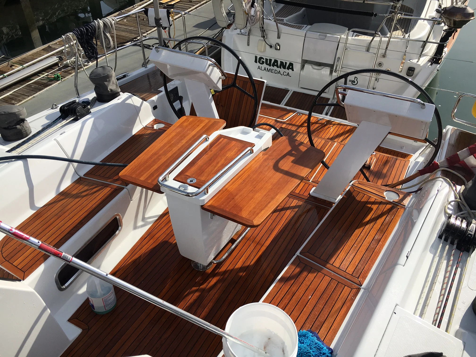 Marine Boat Teak Decking Repair Service Northern California San Francisco Bay Area Svendsen S Bay Marine The Premier Bay Area Boatyard