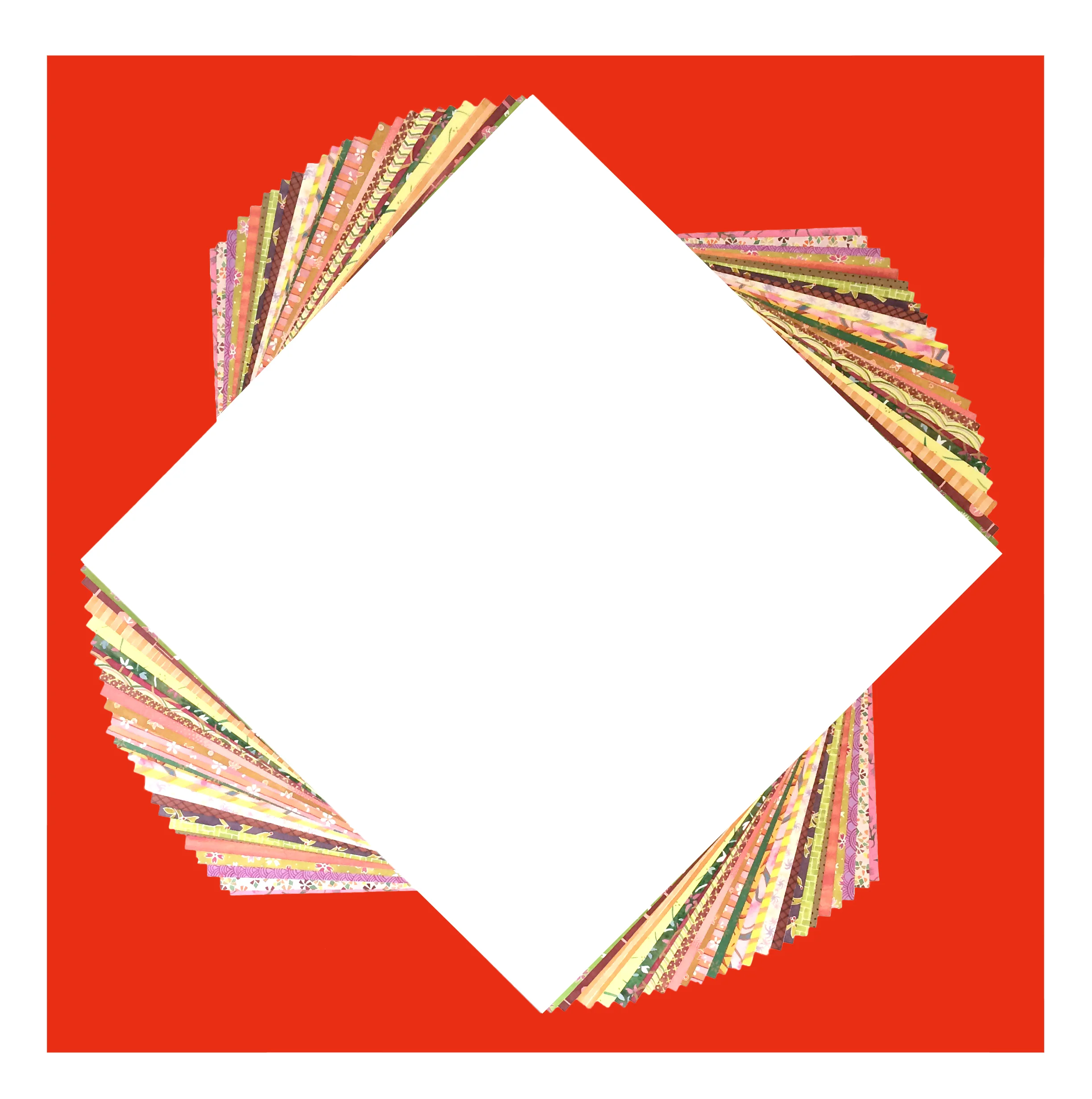 'Square Round Spread', Watercolour and gouache on paper.