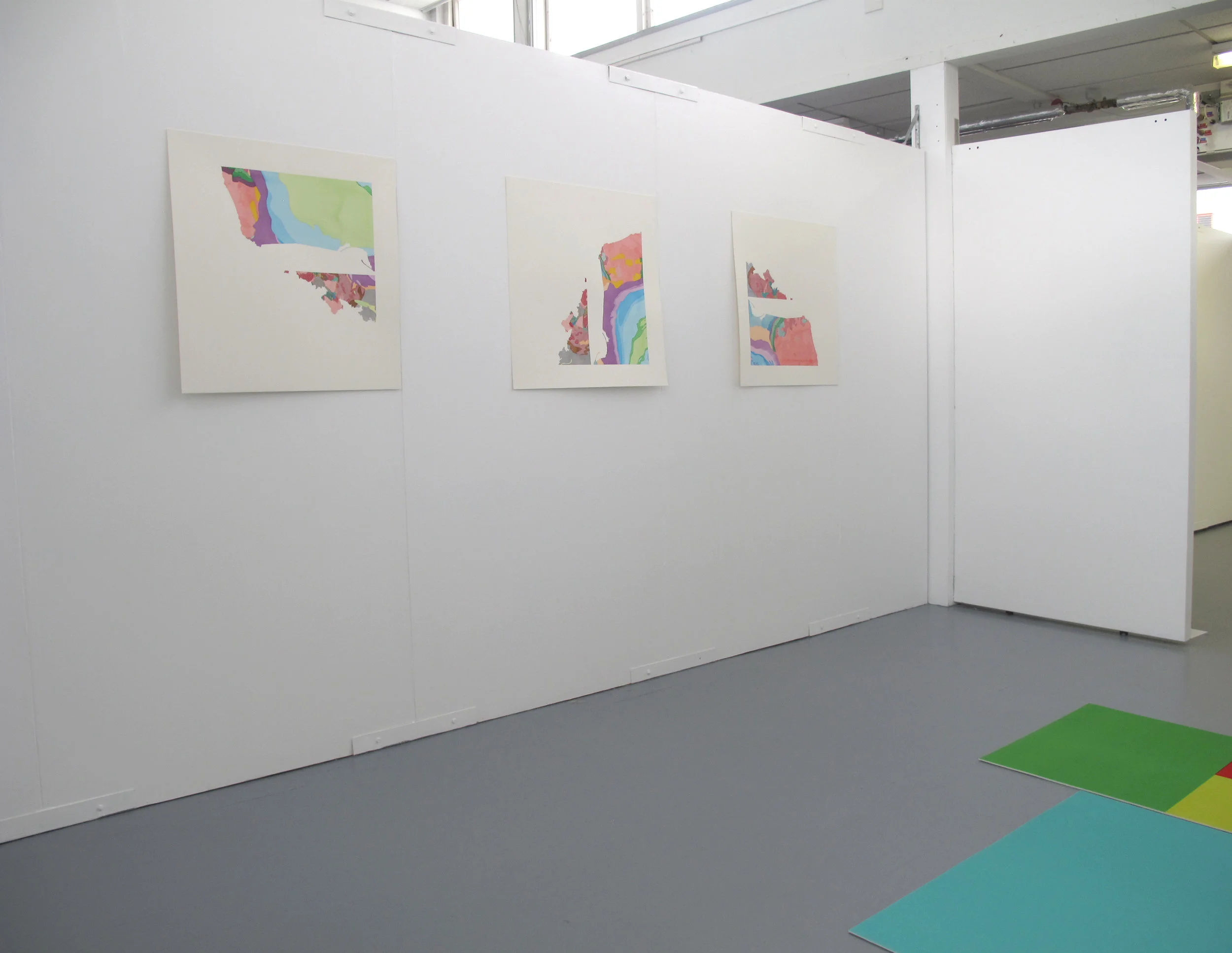 Installation view, MFA Grad Show at Elam, Auckland.