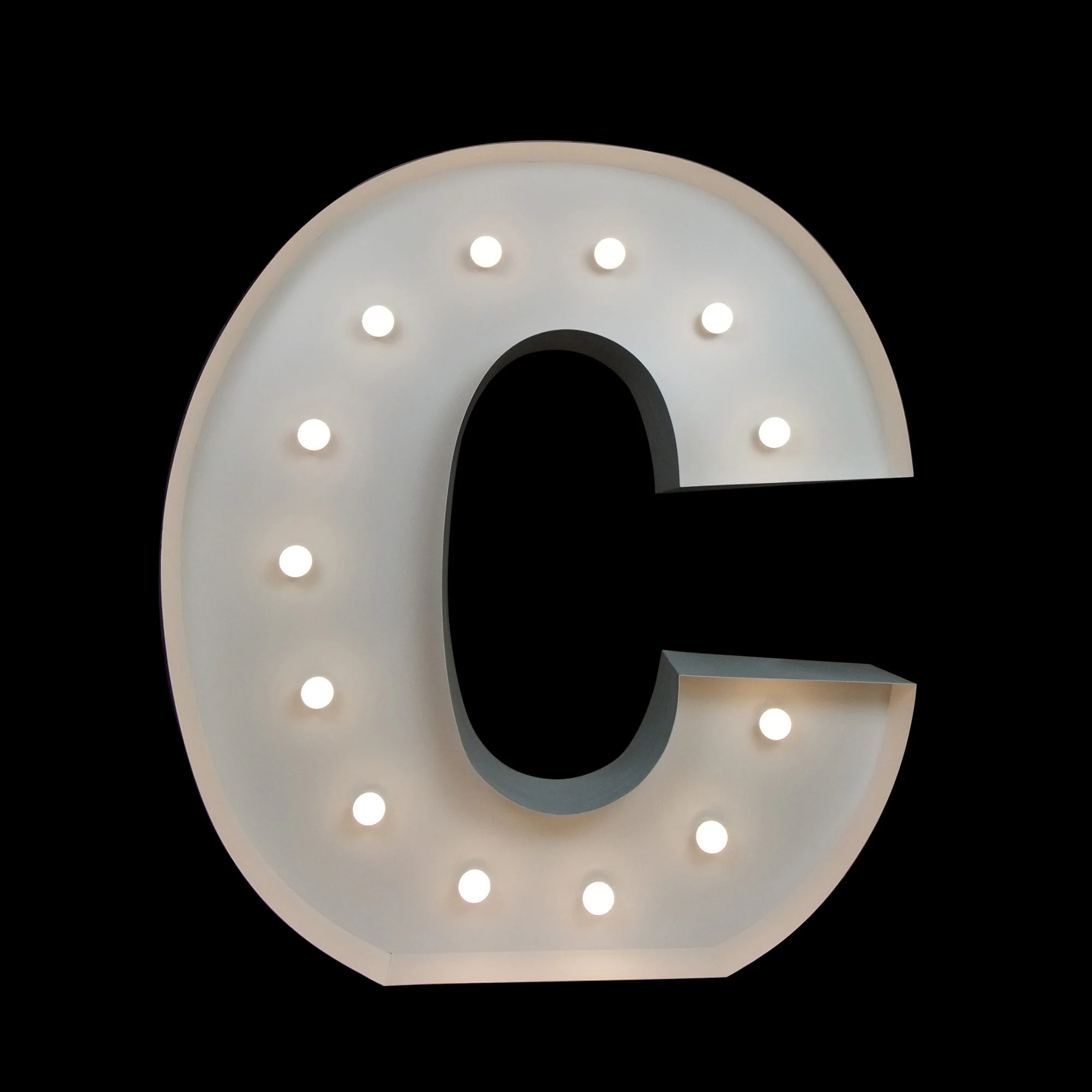 Giant Letters - C - Light Up Letters