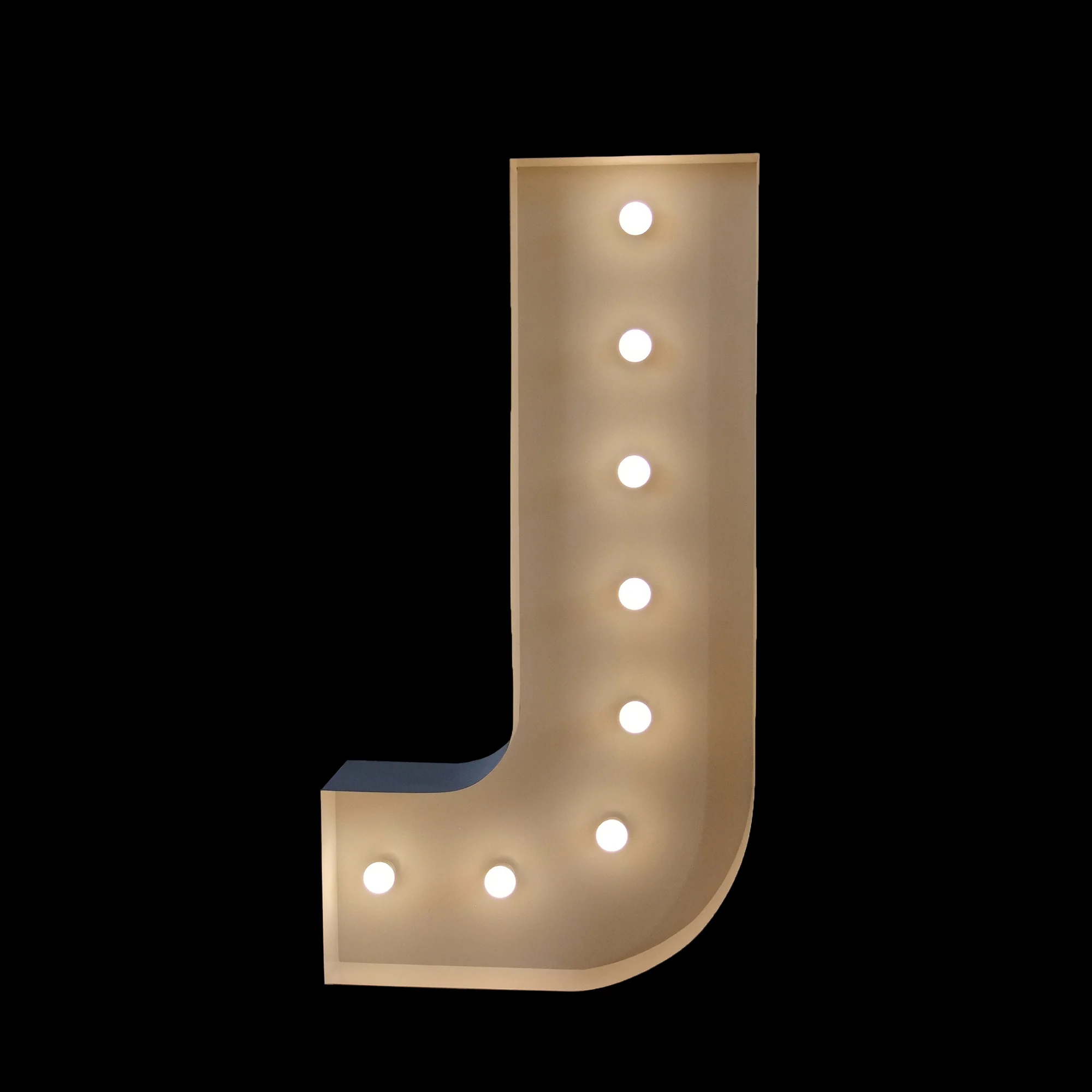 wedding letters - giant letter j for hire