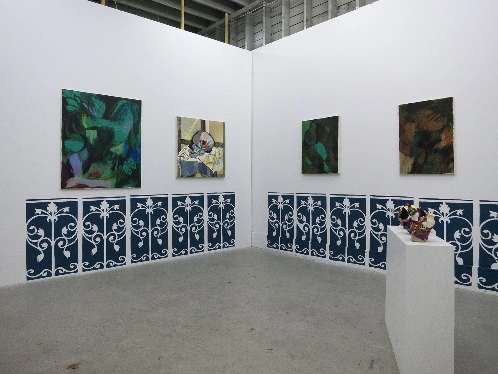 The Price and the Witness . Duo show with R. Meier. Exhibition view. Duplex . Vancouver, Canada. 2017.