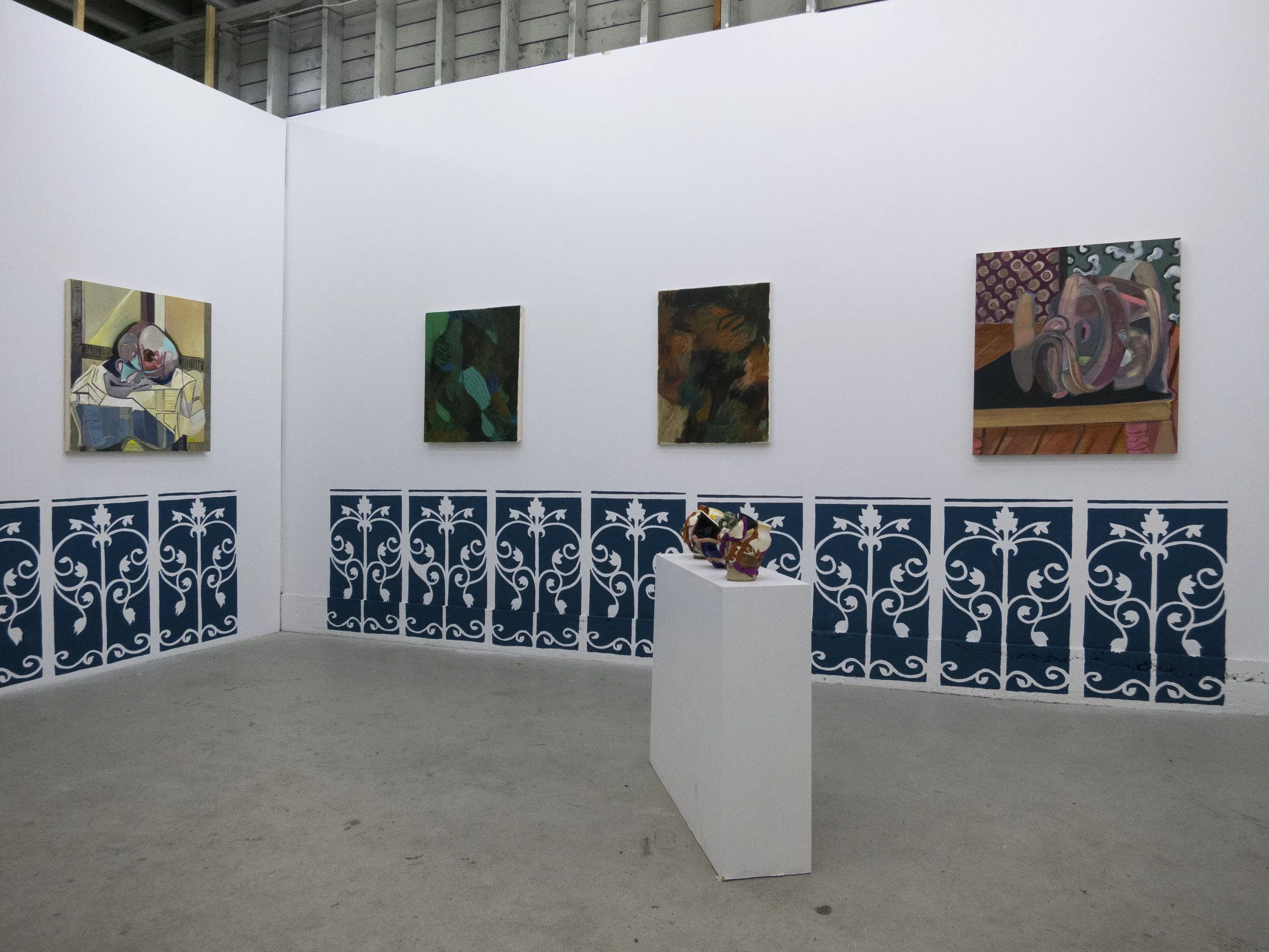 Exhibition view, The Price and the Witness . Duplex . 2017.
