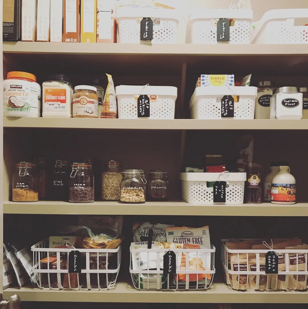 Pantry Project Before After Tidy Style
