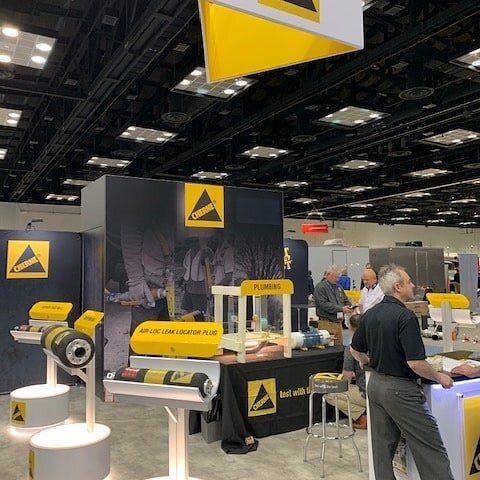 Our guys made it out to the #WWETT2020 expo in Indianapolis this week. Some of our favorite manufactures were on display! @oatey_co @libertypumps #toppindustries #cherne