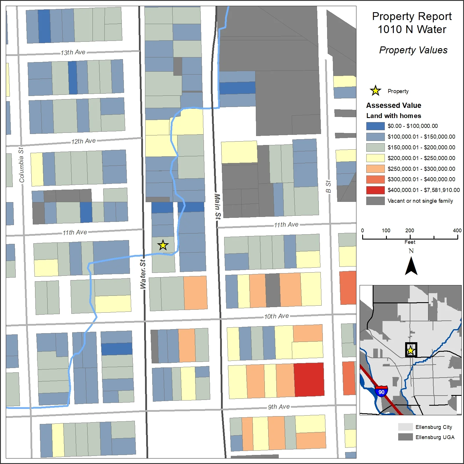 Real Estate Maps — Washington Hometown