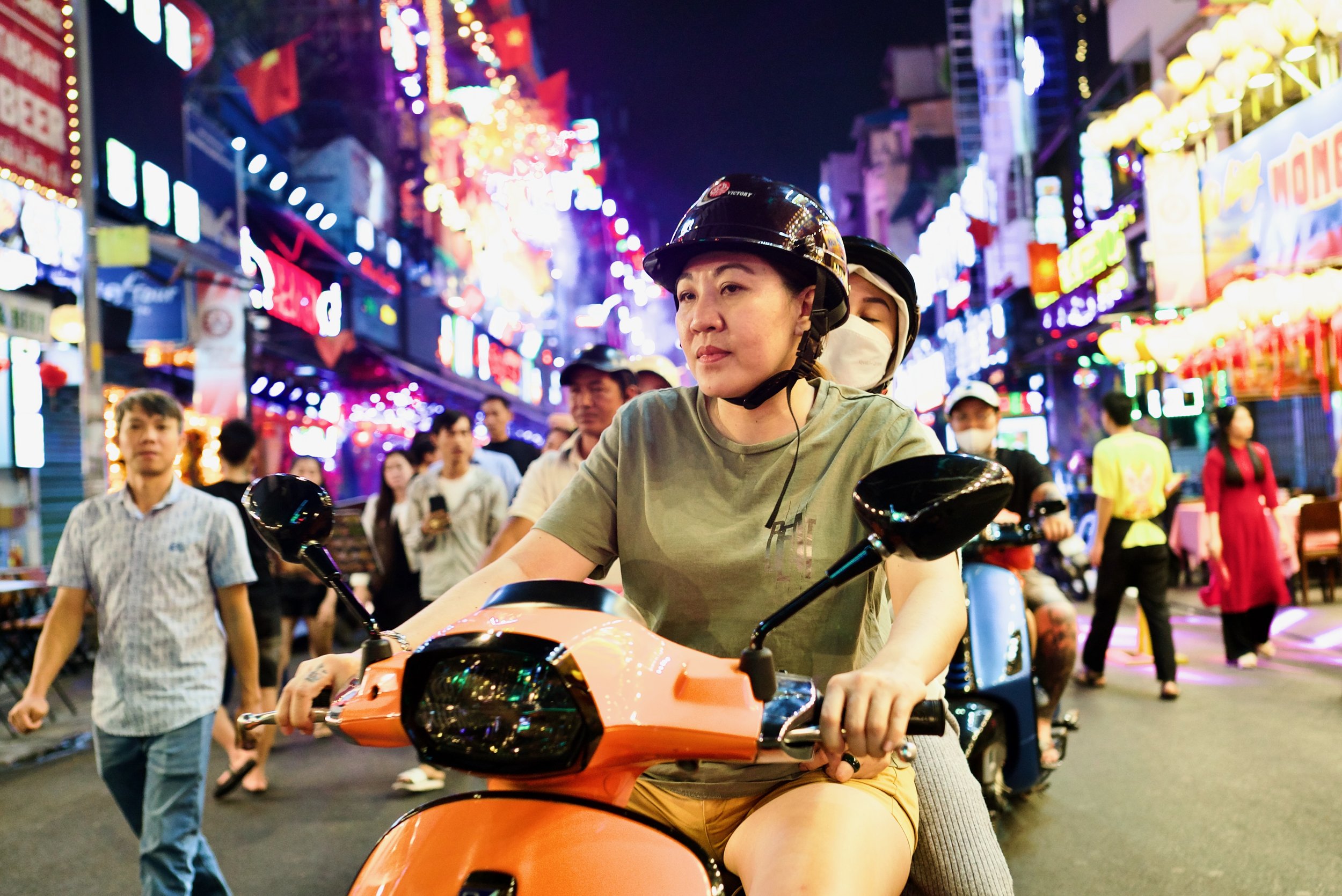 Bui Vien Streeet, Saigon, Vietnam