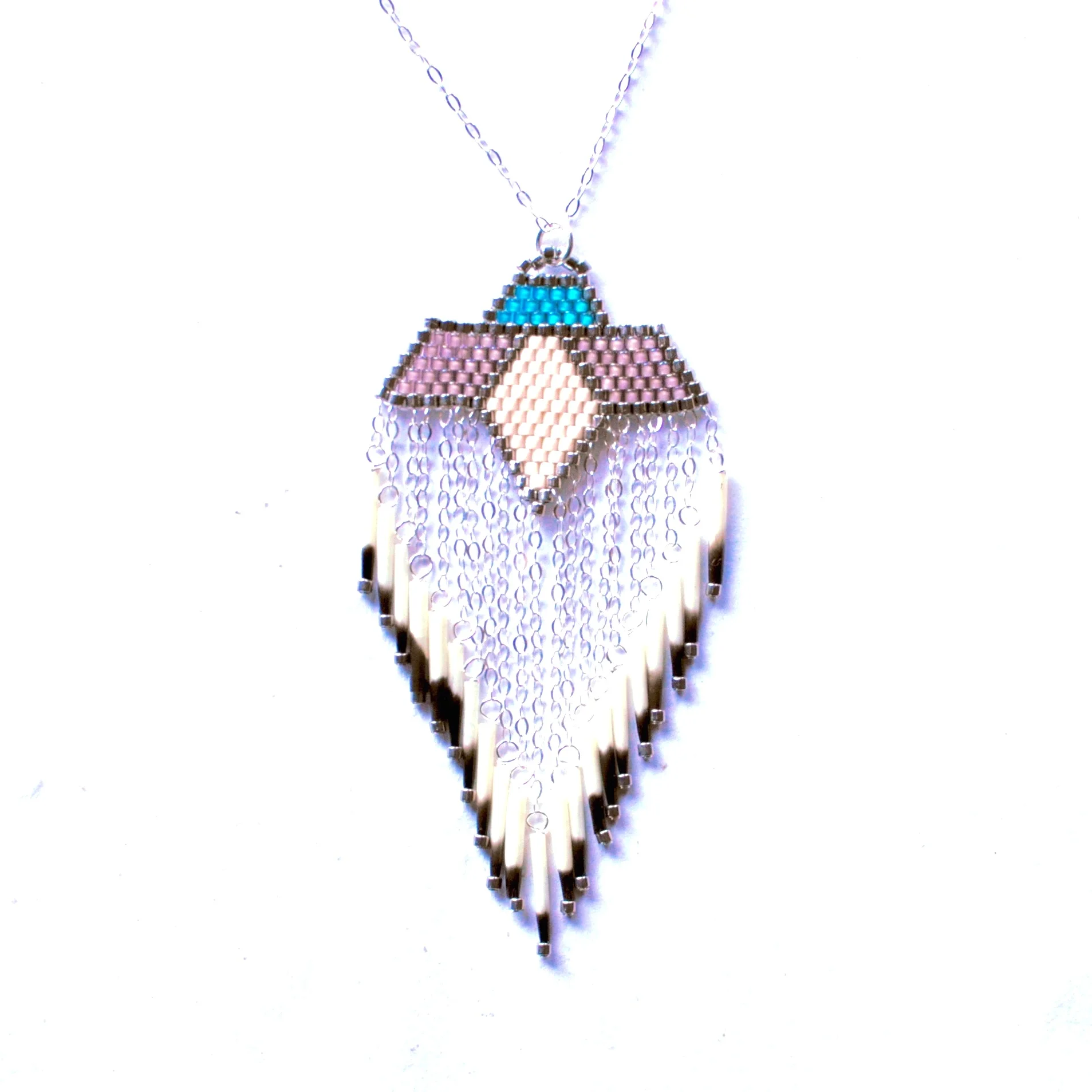 Sterling Silver Tulip Necklace