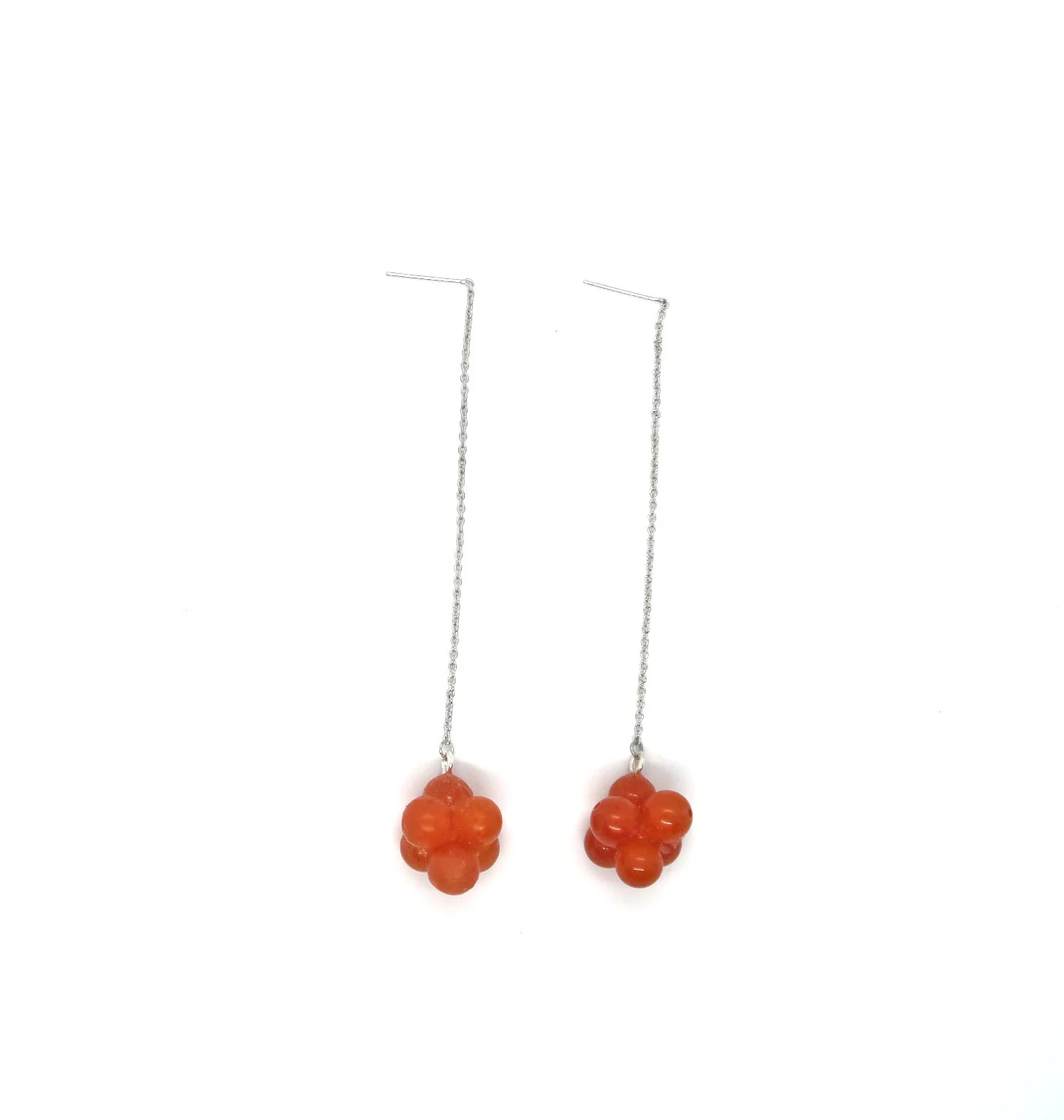 Aqpik Berry Thread Earrings_Silver.jpg