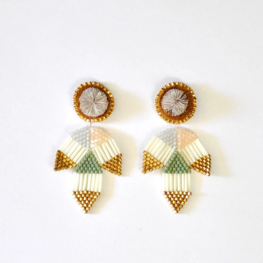 Petal Puff Studs