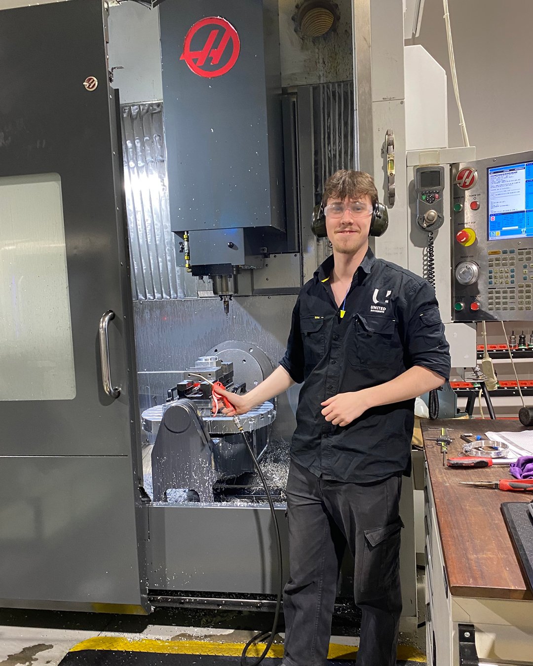 Aleks, our cadet, had his first go at operating a 5-axis machine recently! It&rsquo;s great to see Aleks taking on new challenges and developing real-world skills on the shop floor alongside his studies.