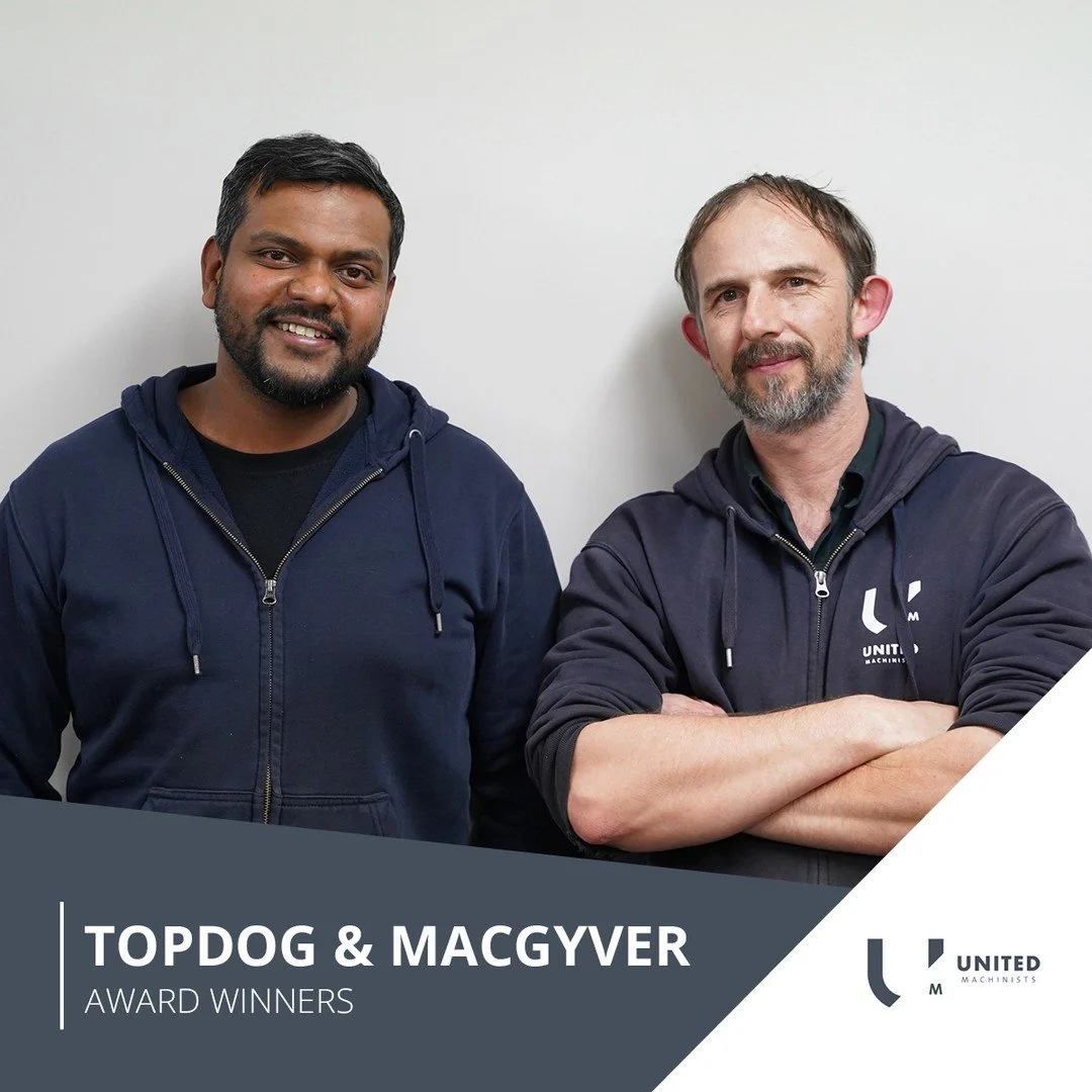 Congratulations to last month's TopDog winner, Matt, and MacGyver winner, Rinesh! Awesome work from you both! 🏆
