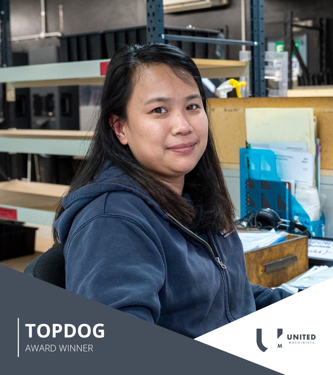 Big congrats to Nina for taking home the TopDog award last month, you nailed it!