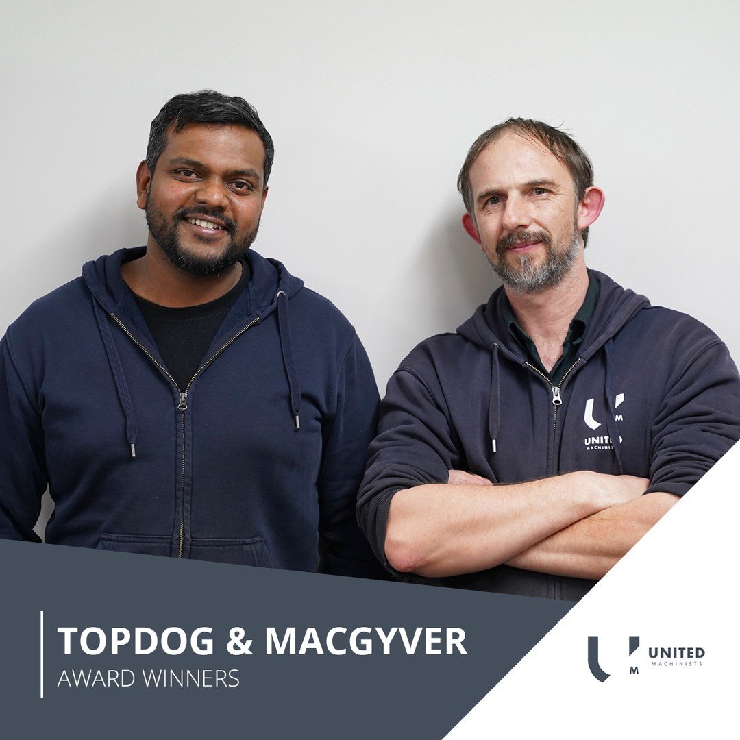 Congratulations to last month's TopDog winner, Matt, and MacGyver winner, Rinesh! Awesome work from you both! 🏆