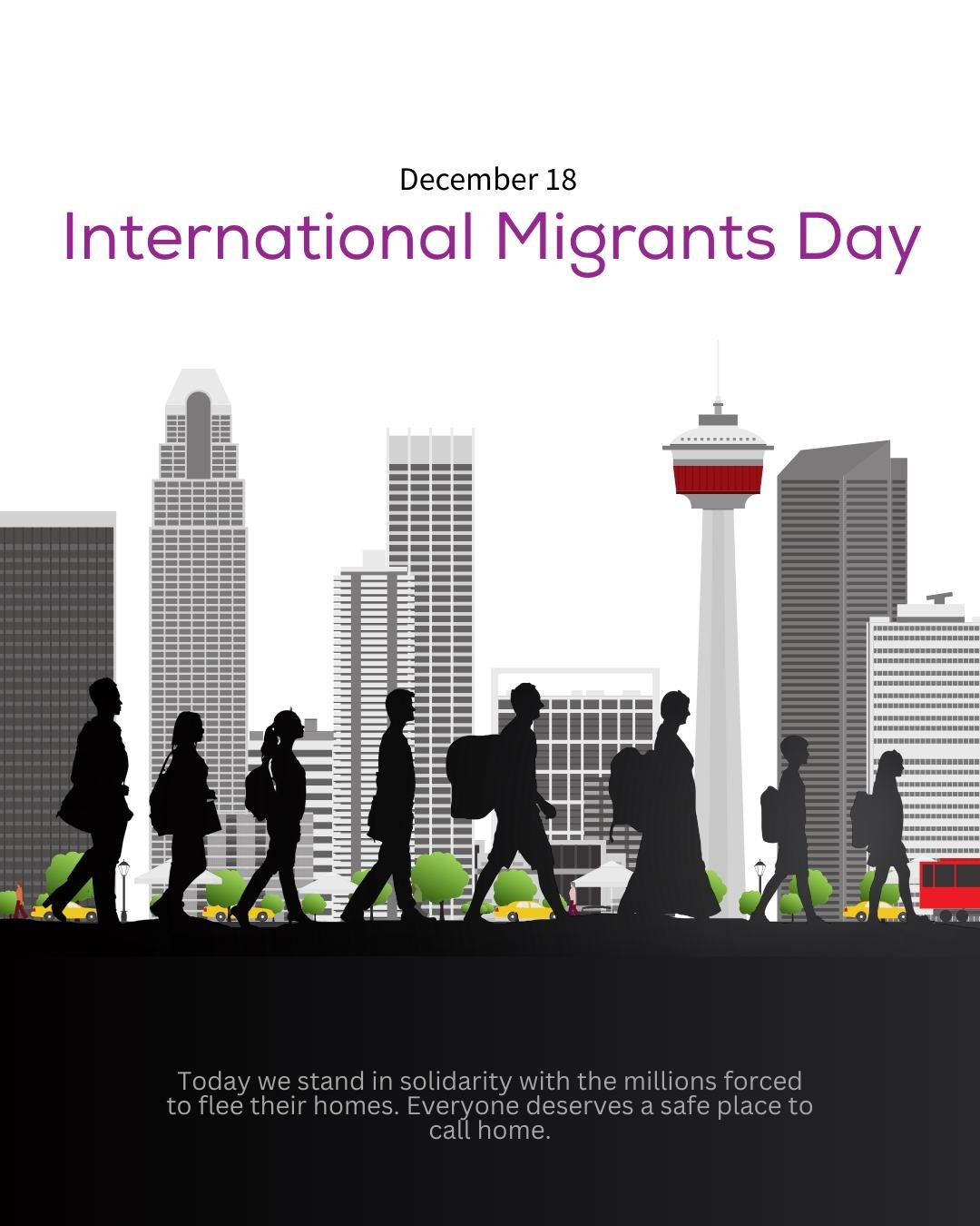 Today we celebrate the resilience of people who rise above conflict, instability, economic struggles, food insecurity and climate-related environmental challenges on International Migrants Day, inspiring hope for a brighter tomorrow! 💪