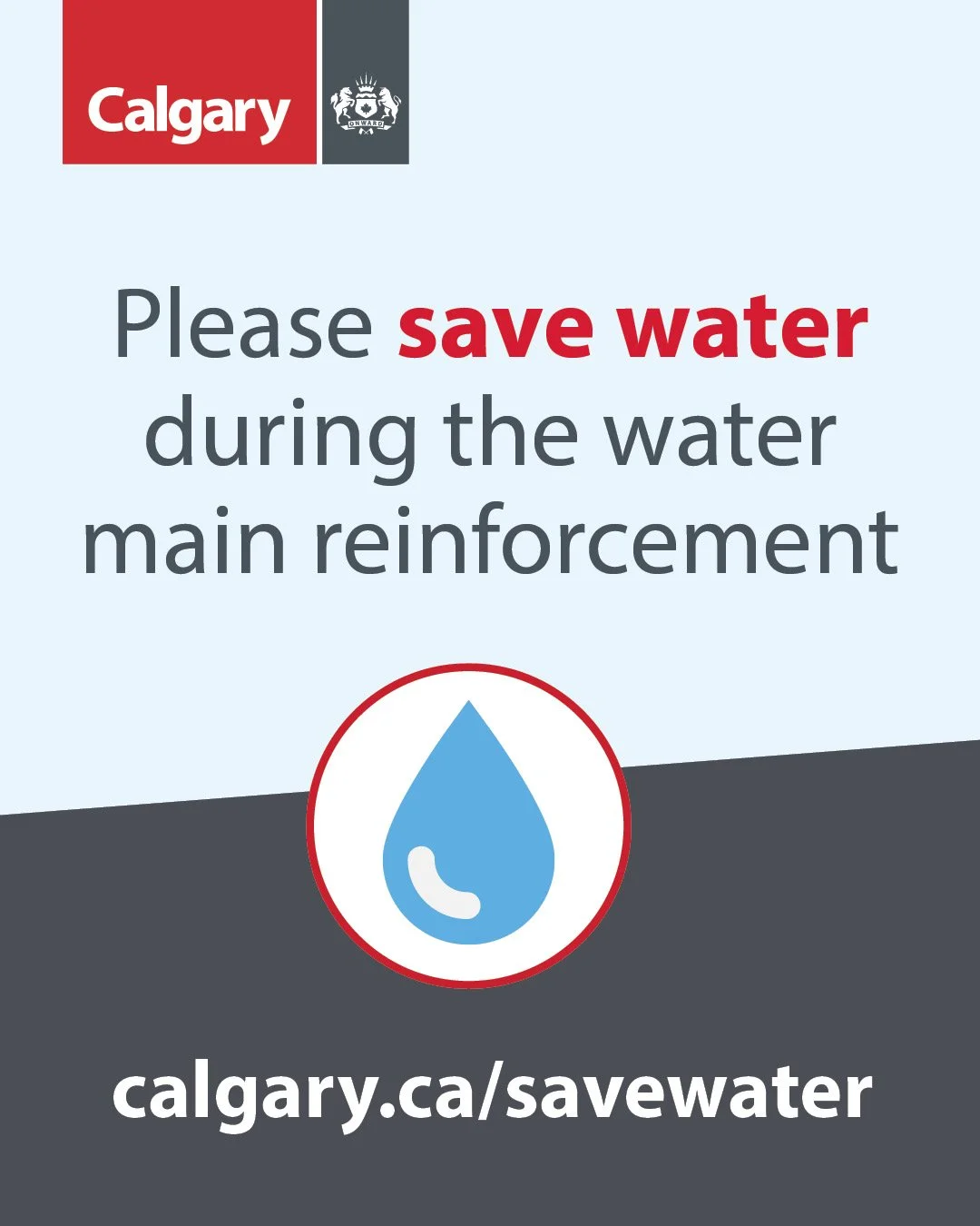 Spread the word!! 📣On Monday, Calgary will be under water restrictions. Knowing the rules can help avoid fines and keep water safe for everyone. Also check out useful resources in other languages on this page!
https://www.calgary.ca/planning/water/b