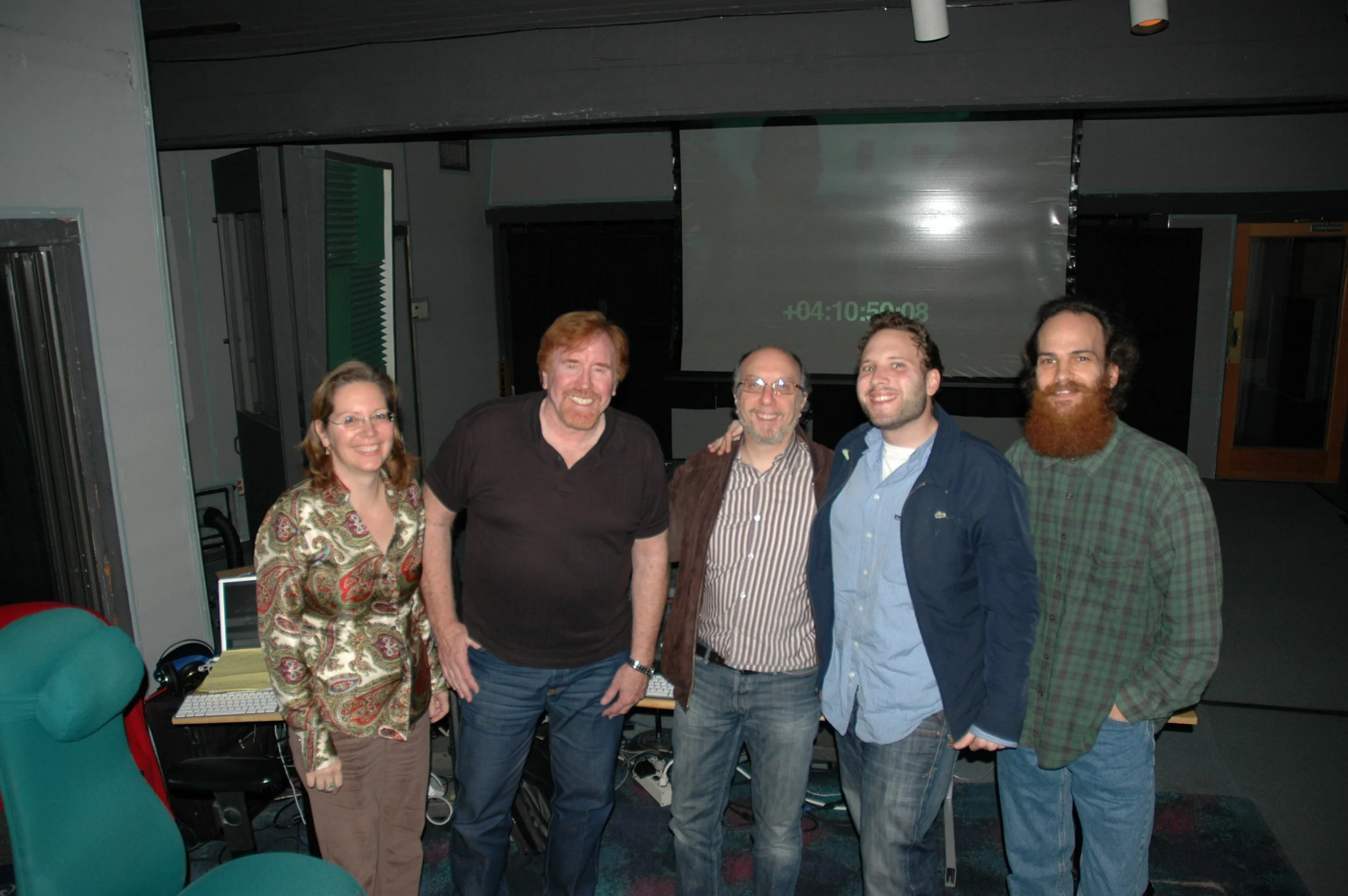 Don McKay dubbing session