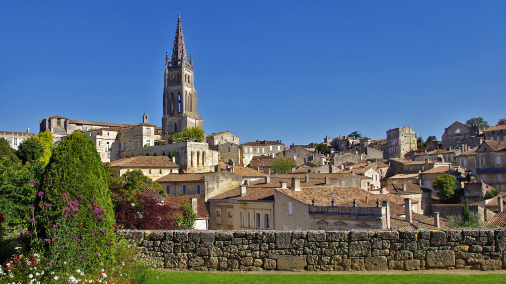Saint Emilion on a beautiful day