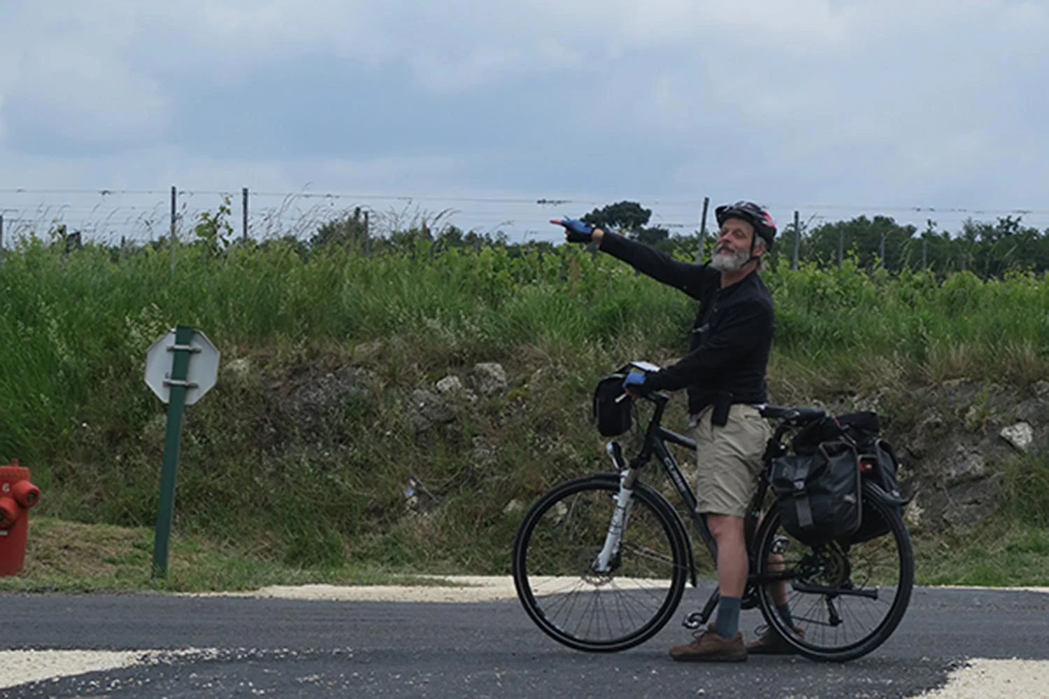 After consulting his trusty map, looks like Ken has found the way to go!