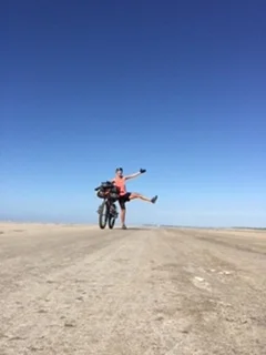 Part XVI: The Salt Flats, Strong Wind, and Riding Through Ejidos