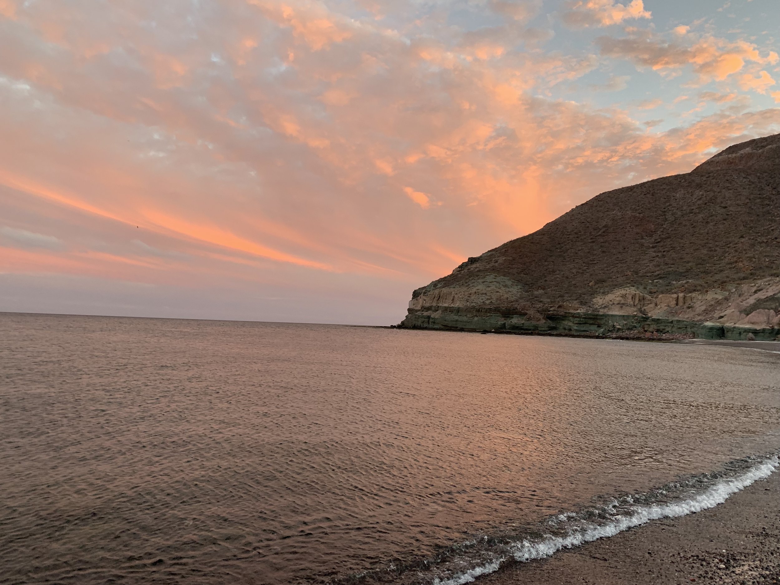 We had this beautiful cove all to ourselves