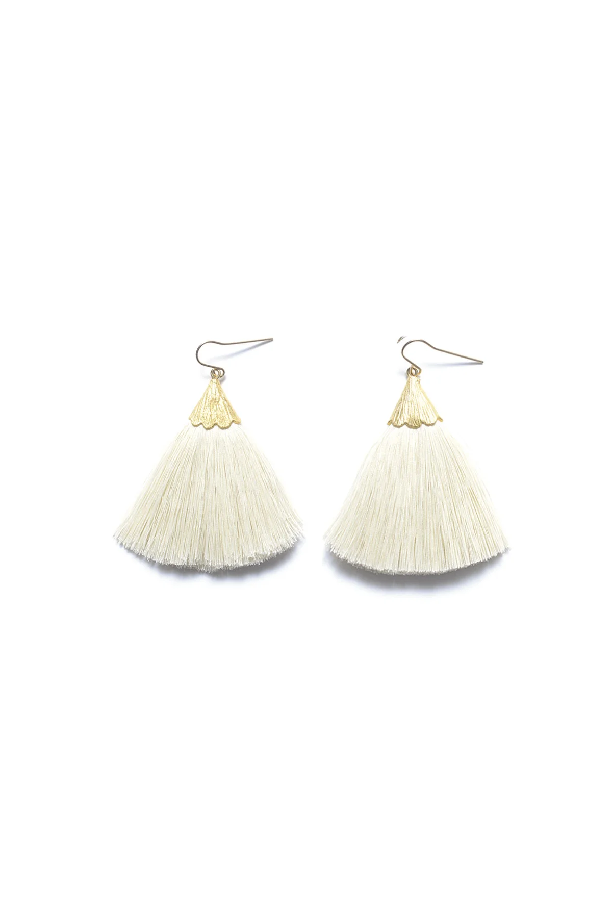Dusting Tassel Earrings made by The Salt Empire