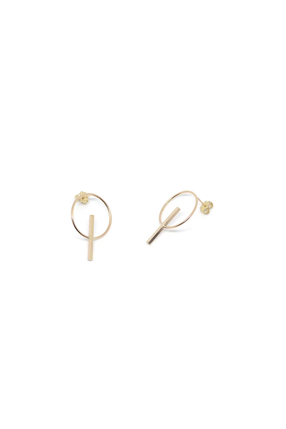 Sundial Post Earrings made by The Salt Empire