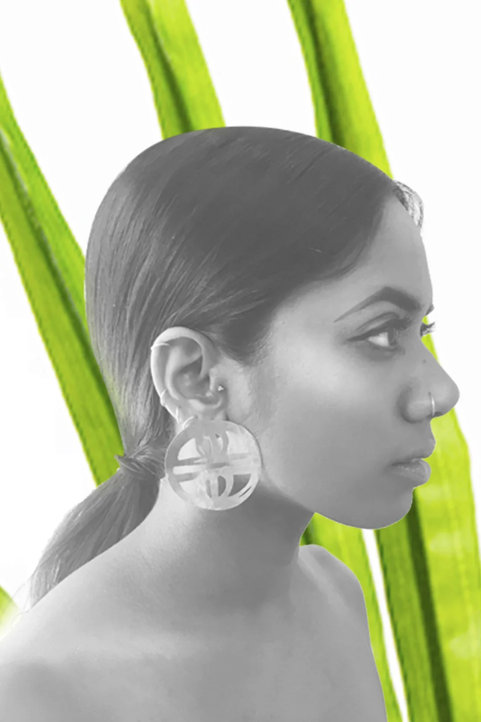 Second Sight Earrings made by The Salt Empire