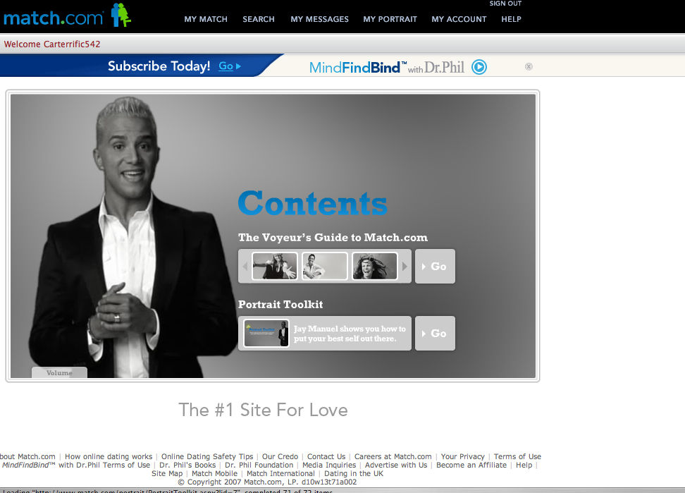 match.com with us