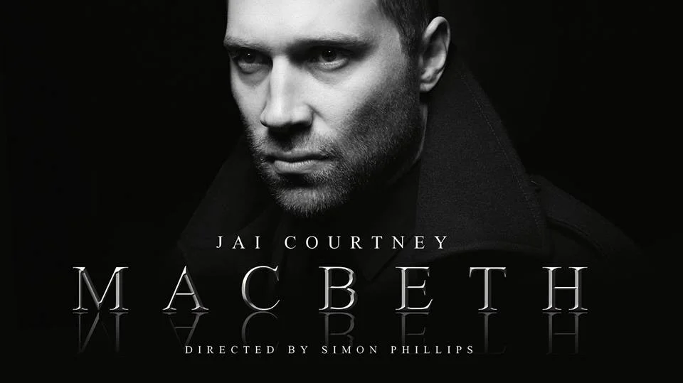 Poster for Macbeth featuring Jai Courtney, as seen around Melbourne