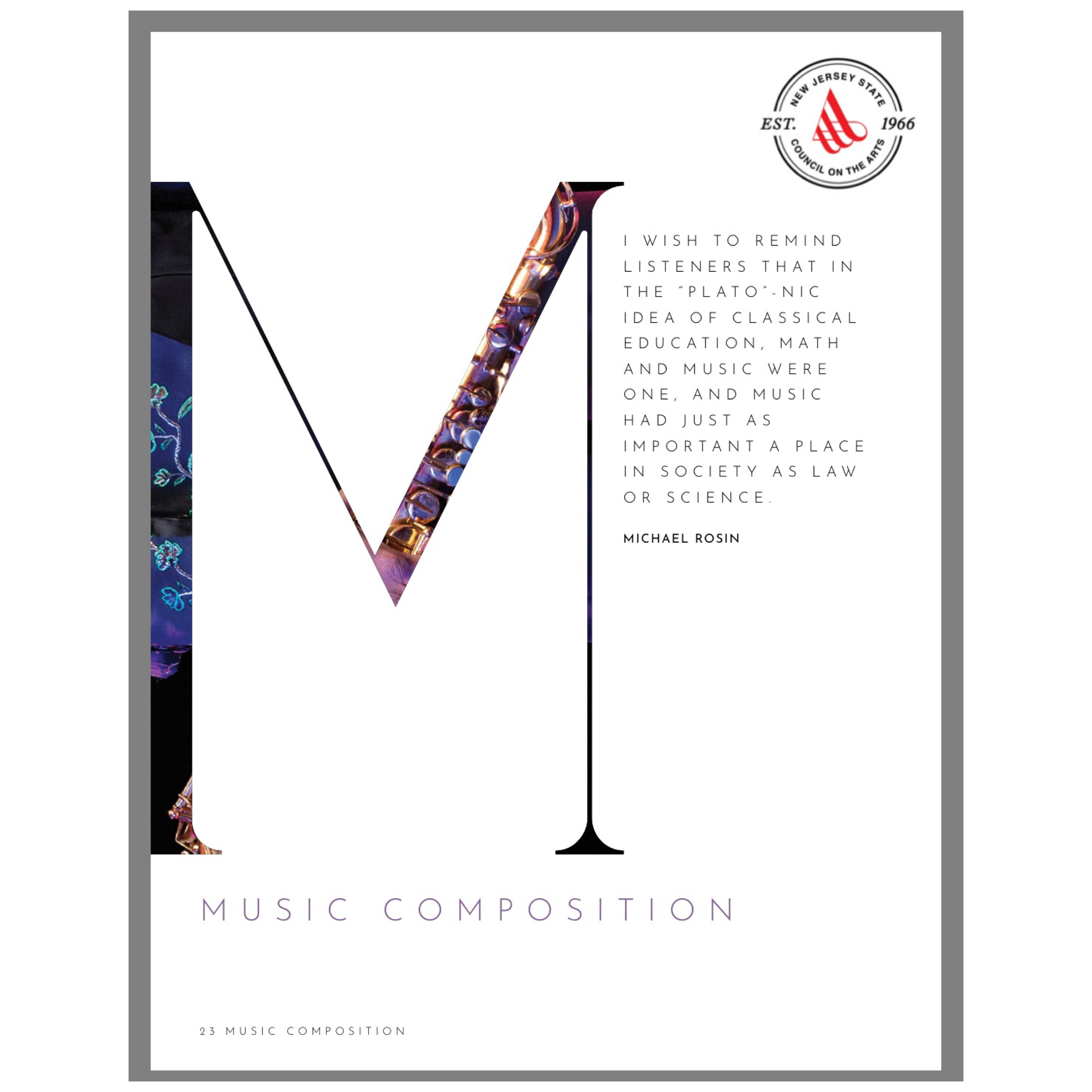 Individual Artist Fellowship from NJ State Council on the Arts