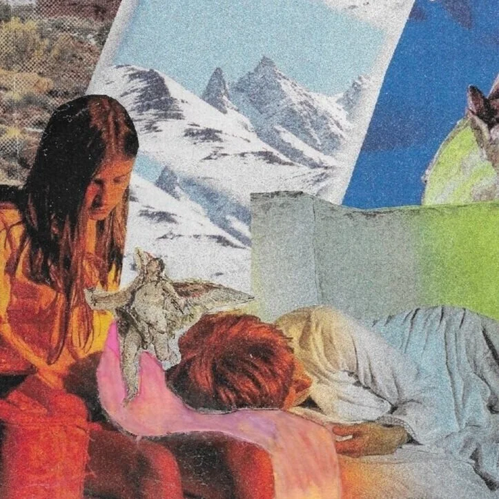 Found art collage by Gabby Sigrist