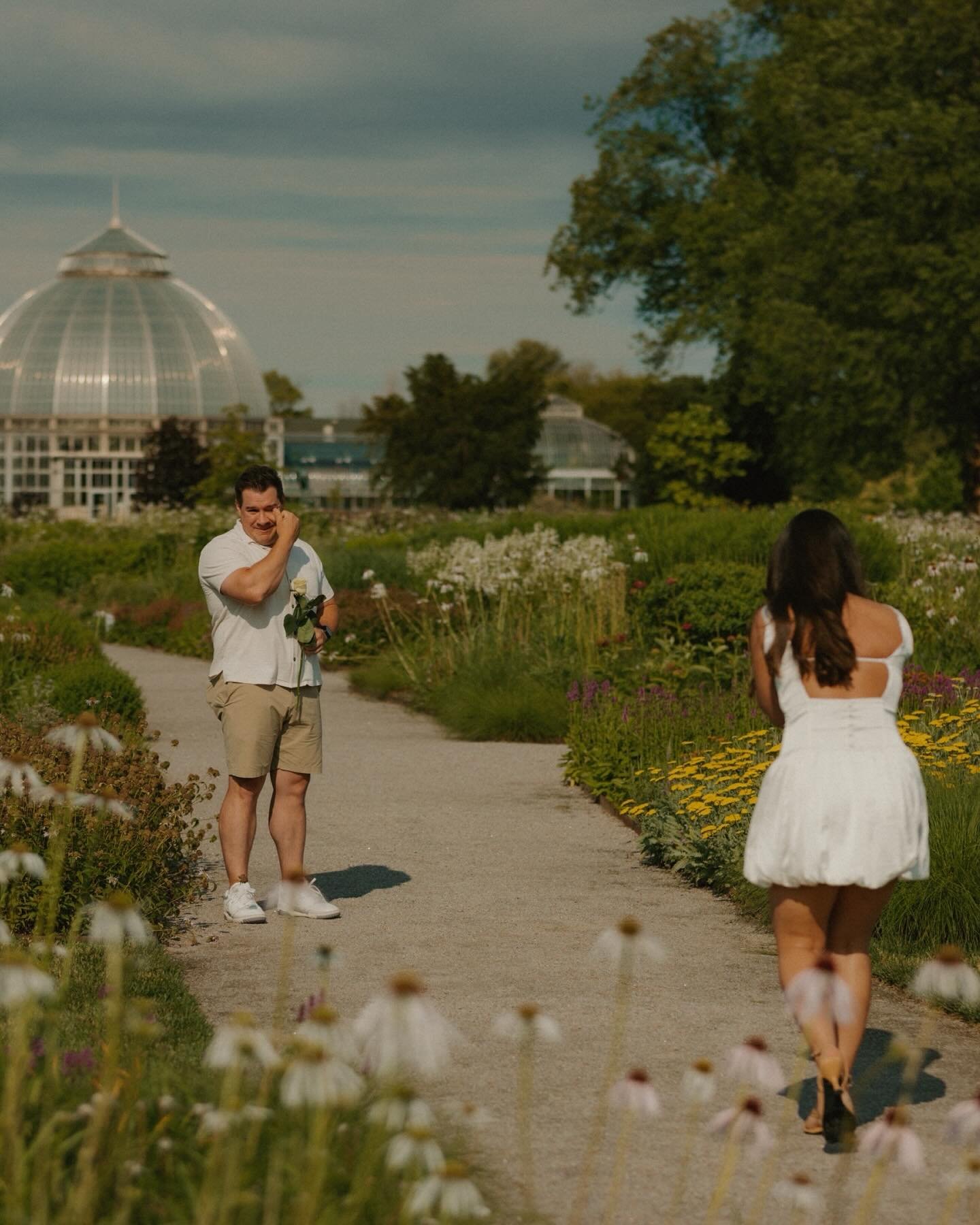 A surprise proposal. 💍