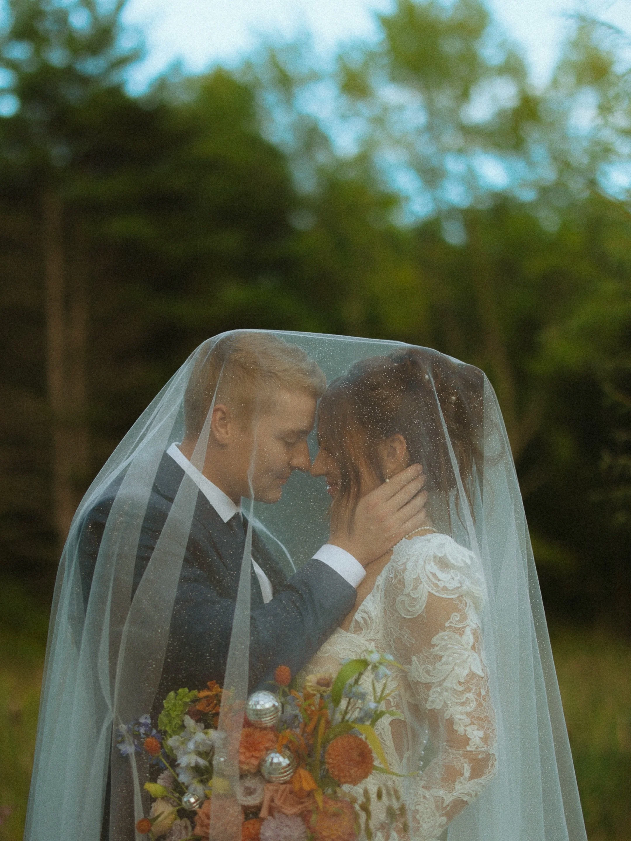 One of the most colorful weddings I&rsquo;ve ever had the privilege of capturing. 🪩🌸🌺🌼
-
Venue: @ivy.house.mi 
Florals: @epsilonfloral 
Videography: @athornsfilms 
Camcorder Rental: @somethingbluecameraco 
DJ: @michaelsentertainment 
Stationary: 