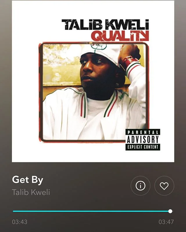 feel-good throwbacks ❤️ @talibkweli