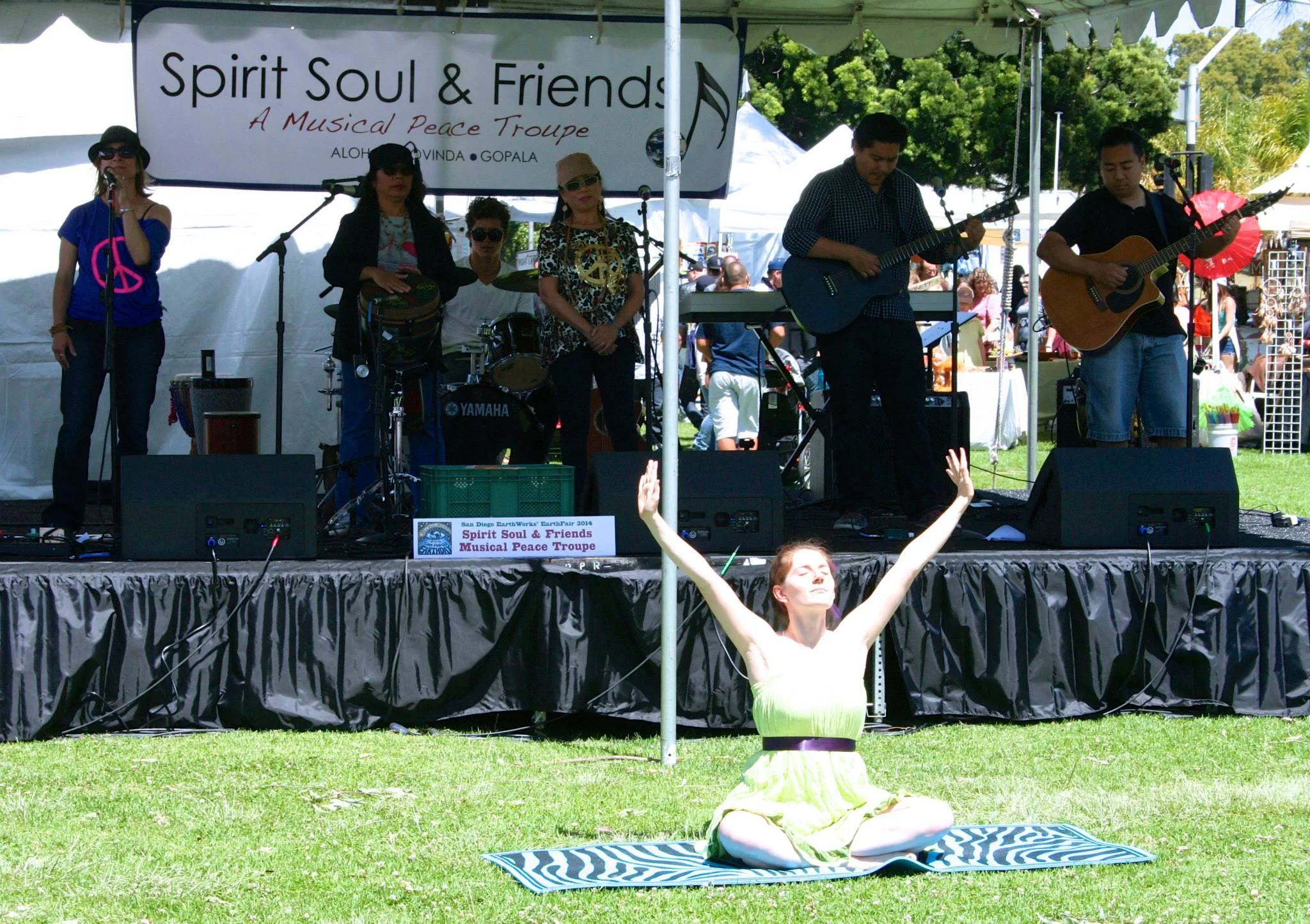 APRIL NEWSLETTER - Community Kirtan / San Diego Earth Fair / Las Vegas Kirtan / Amazon Prime Video
