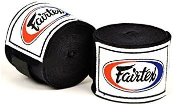 Fairtex HW2 Elastic Cotton Handwraps, 120' and 180" Full Length Hand Wraps-Many Colors