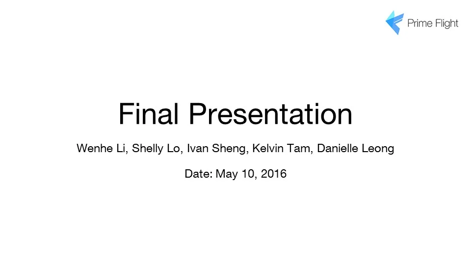 Final Presentation