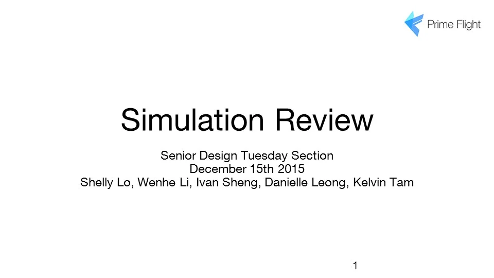 Simulation Review