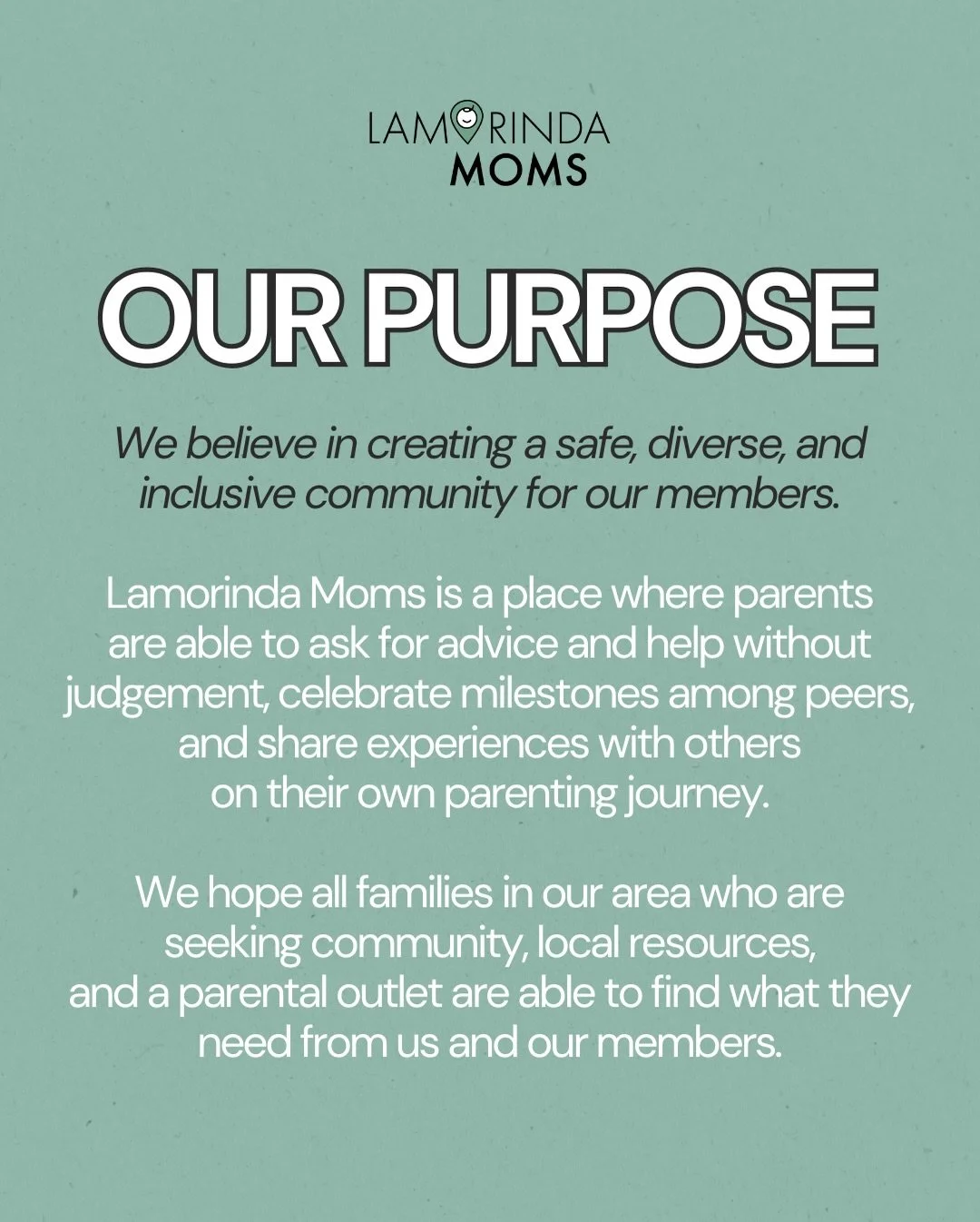 We&rsquo;ve had so many new faces follow along recently, so we thought it was the perfect time to share a little more about Lamorinda Moms 💛

LAMO MOMS was created to help moms in our community feel more connected, supported, and resourced &mdash; b