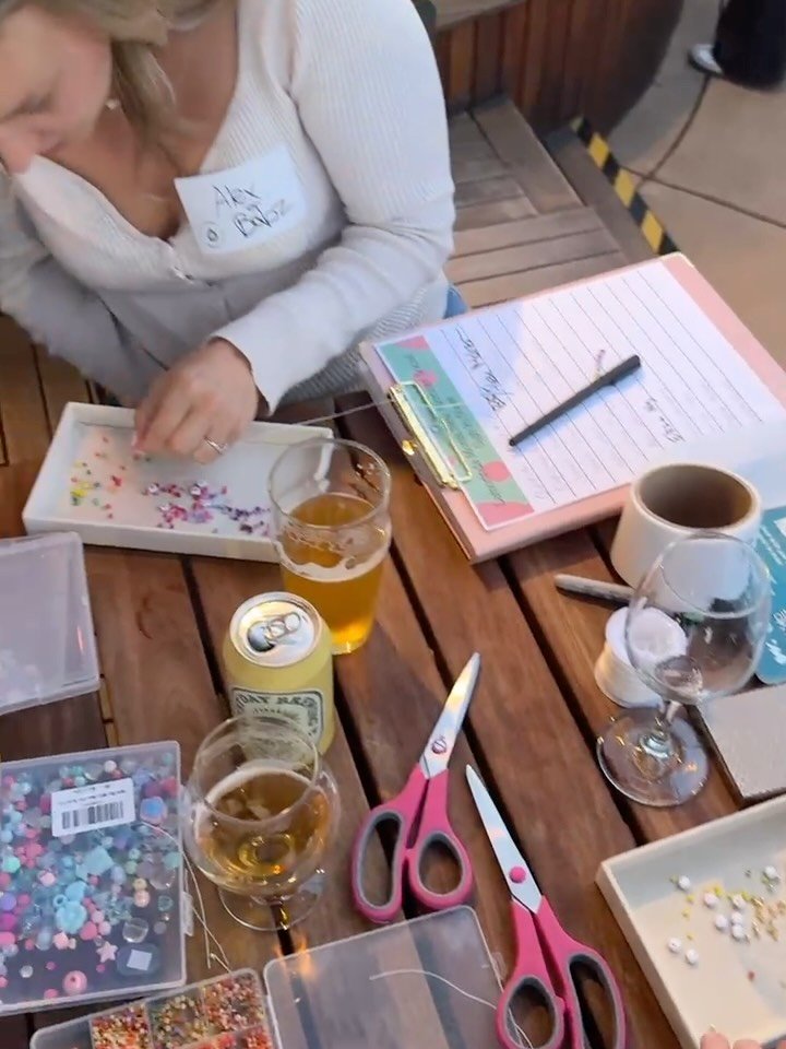 Our First Wind Down Wednesday was so fun! Beads, drinks and good times at @headlands_lafayette. Thanks to our new member steer co&rsquo;s Claire and Christina for helping plan a great evening! See you next month - Third Wednesdays 7-9pm!