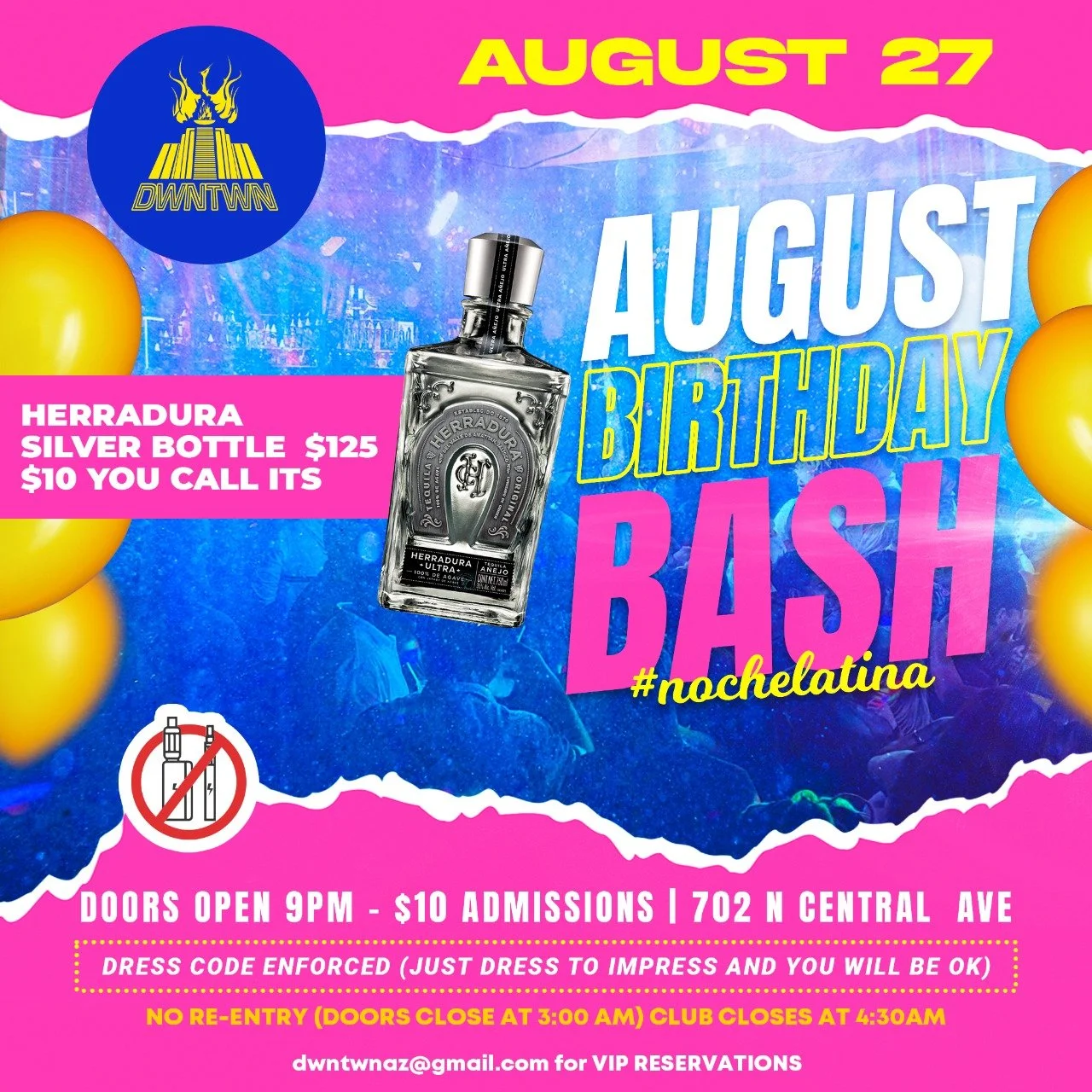 August Birthday Bash