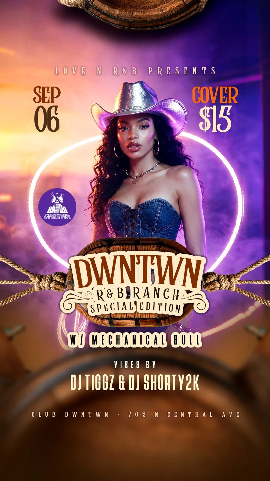 R&amp;B RANCH @ CLUB DWNTWN