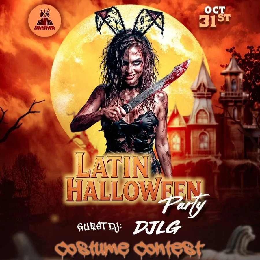 LATIN HALLOWEEN PARTY/COSTUME CONTEST