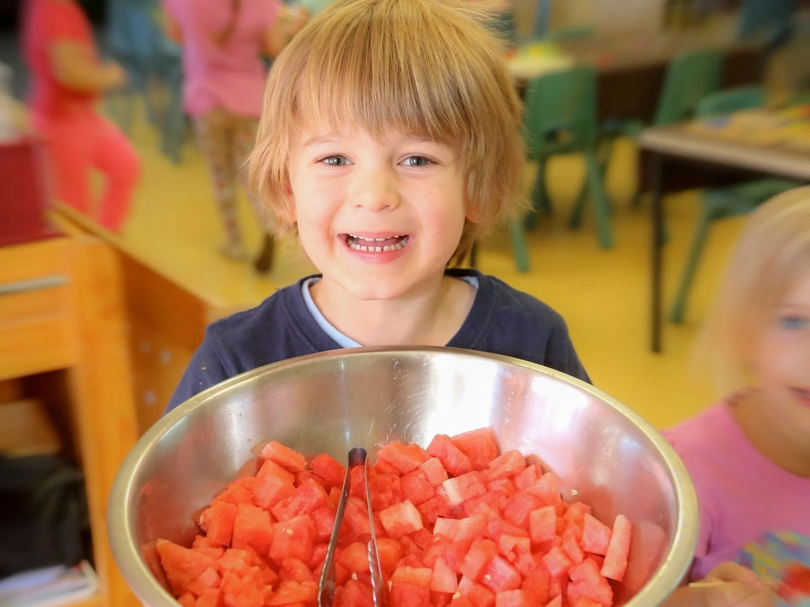 Childcare, child with watermelon.jpg