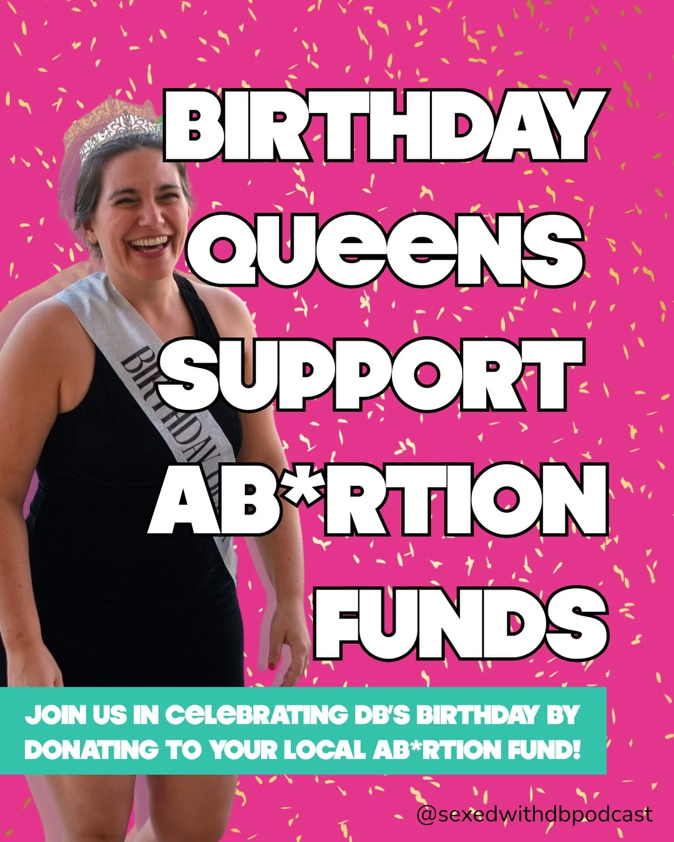We&rsquo;re such believers in #BodilyAutonomy over here that DB&rsquo;s wish as she blows out her candles is for ab*rtion funds to have all the money they need to help their callers access care.

(If you want to help make her wish come true but don&r